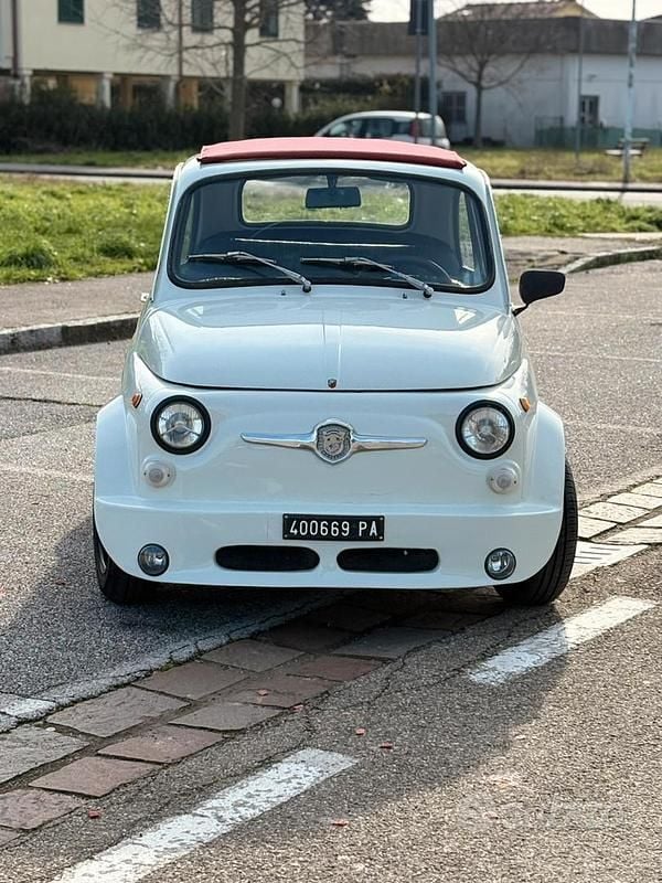 Usata Fiat 500 Abarth 1970 Bianco Berlina