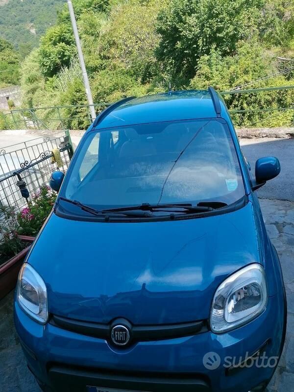 Blu/azzurro Usata 2013 Fiat Panda 4x4 Due volumi | 12.500 € (Cara) - Immagine 1/4