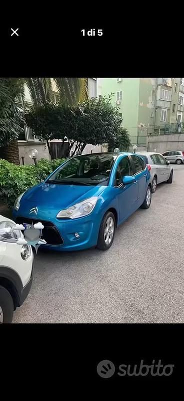 Usata Citroën C3 60 CV (44 kW) 2011 Blu Utilitaria