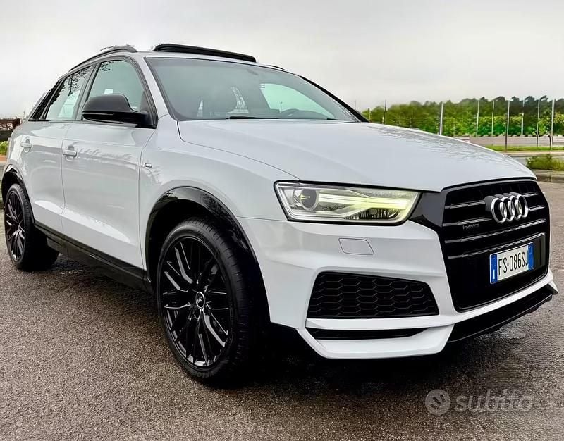 Usata Audi Q3 S-Line 150 CV (110 kW) 2018 Bianco SUV