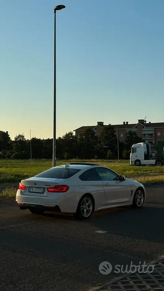 Usata BMW 420 Coupé M Sport 190 CV (139 kW) 2019 Bianco Coupé