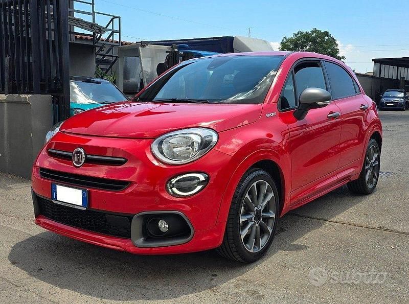 Usata Fiat 500X Sport 131 CV (96 kW) 2022 Rosso SUV