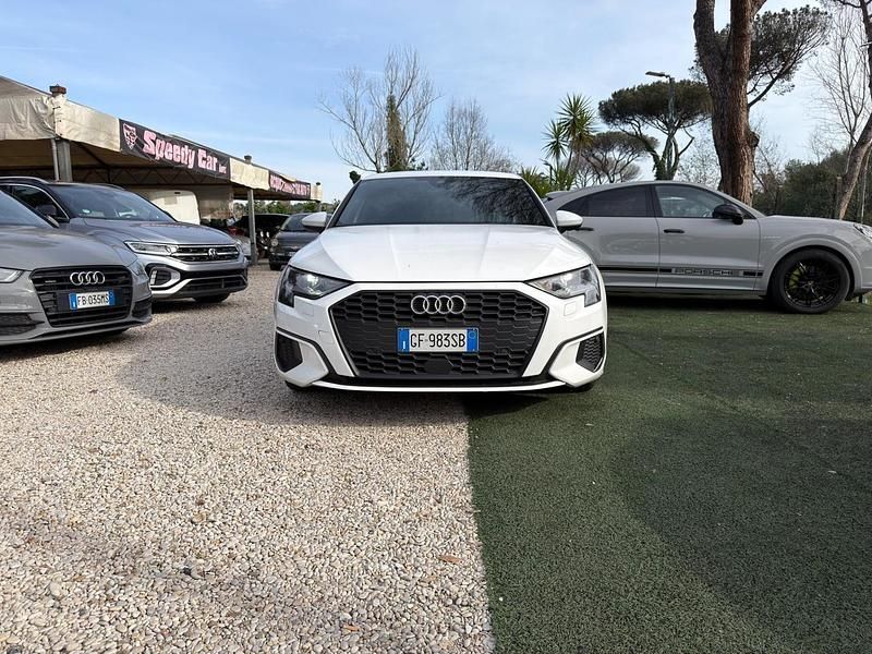 Usata Audi A3 Sportback 149 CV (109 kW) 2021 Bianco Utilitaria