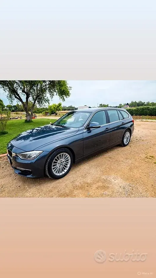 Usata BMW 318 143 CV (105 kW) 2014 Grigio Station wagon