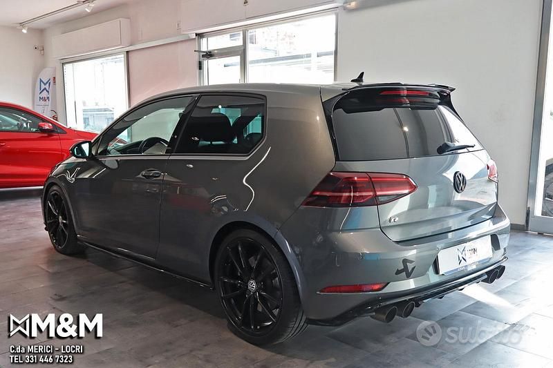 Usata VW Golf VII R 310 CV (228 kW) 2018 Grigio Berlina