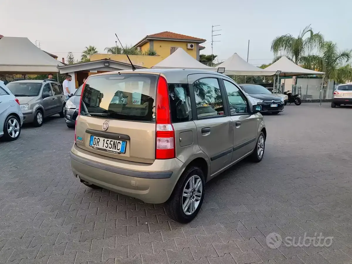 Usata Fiat Panda Emotion 60 CV (44 kW) 2008 Marrone Utilitaria
