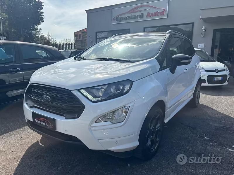 Usata Ford Ecosport ST-Line 100 CV (73 kW) 2019 Bianco SUV