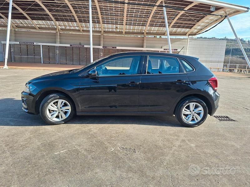 Usata VW Polo Highline 90 CV (66 kW) 2018 Nero Berlina