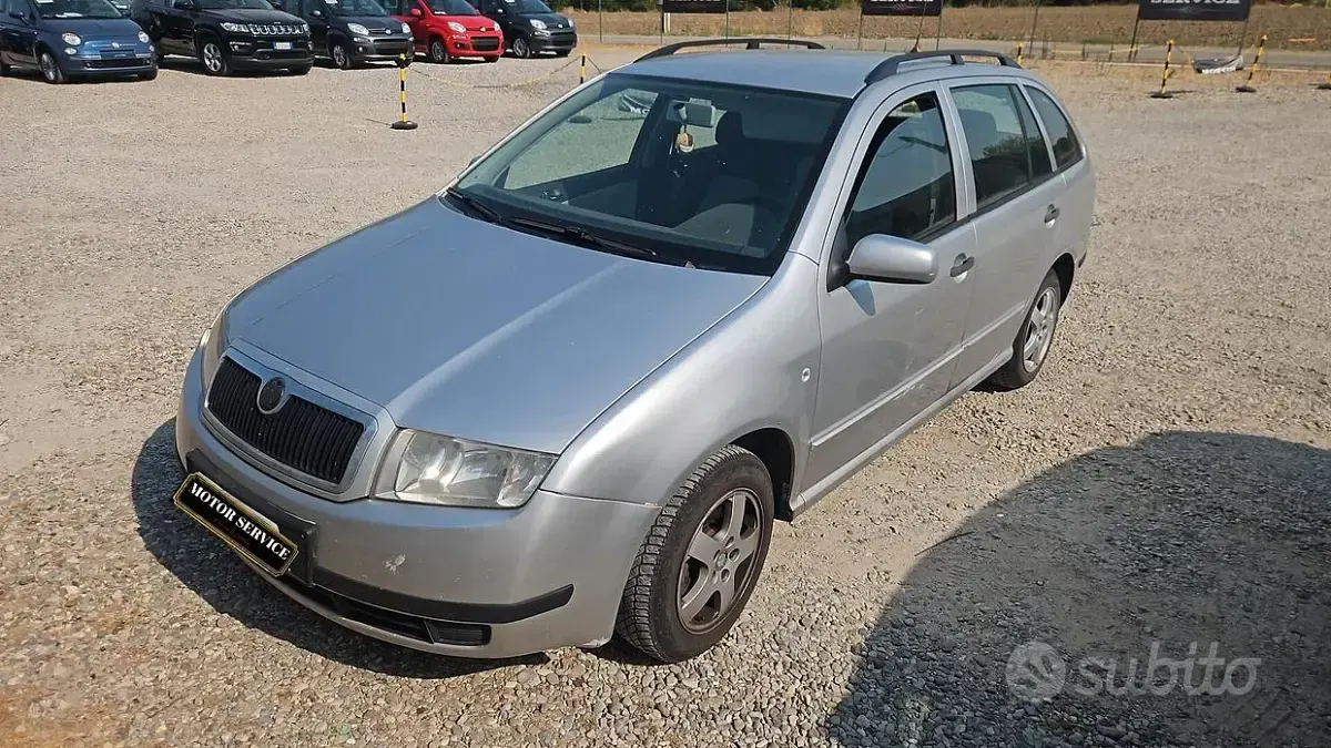 Usata Skoda Fabia 101 CV (74 kW) 2004 Grigio Station wagon