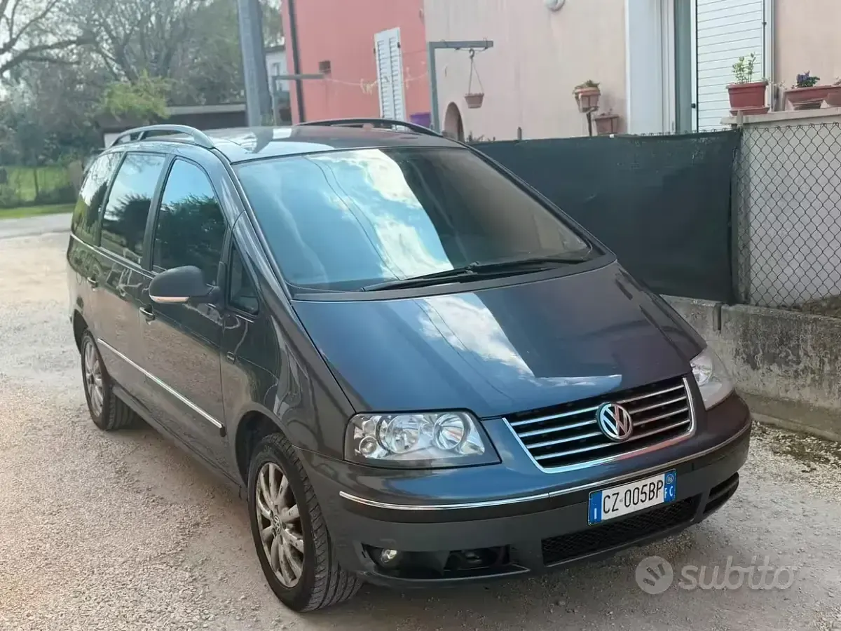 Usata VW Sharan 140 CV (102 kW) 2006 Nero Monovolume