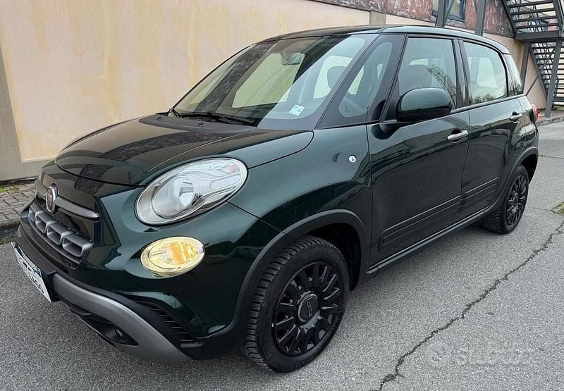 Usata Fiat 500L Cross 95 CV (69 kW) 2022 Verde Monovolume