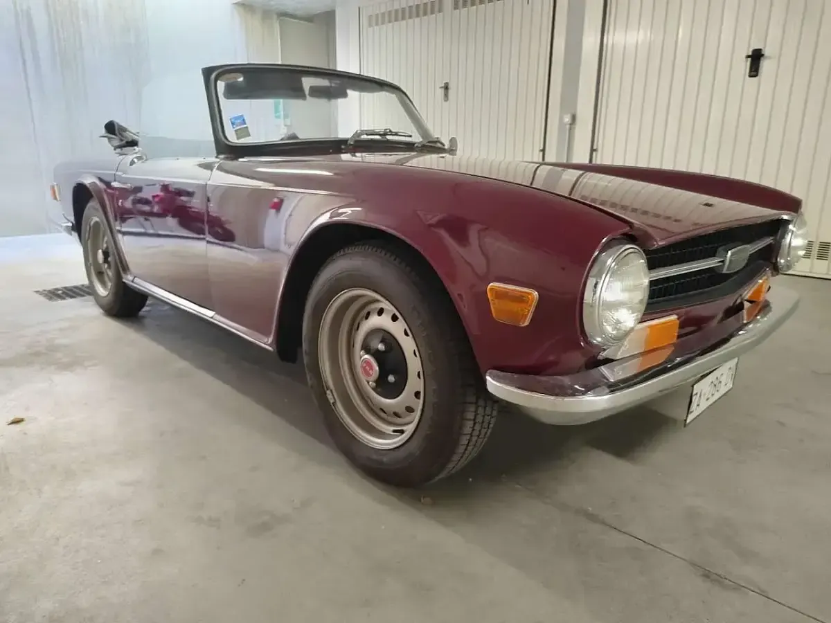 Usata Triumph TR6 150 CV (110 kW) 1971 Rosso Cabrio