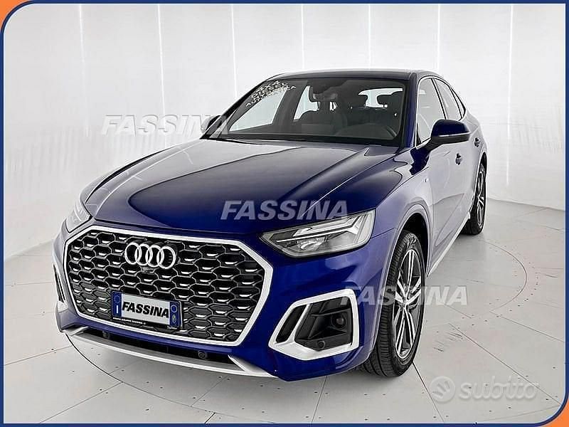 Usata Audi Q5 Ambiente 204 CV (150 kW) 2023 Blu SUV