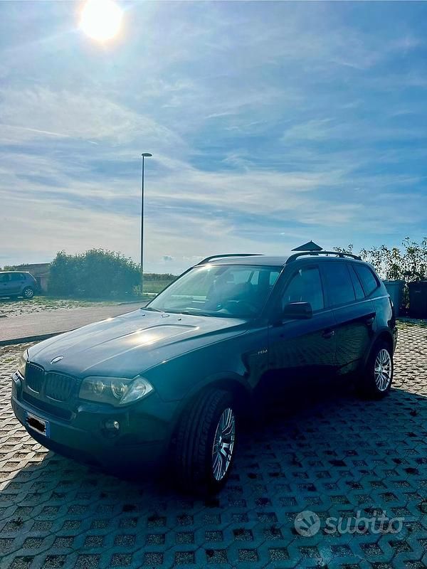 Usata BMW X3 150 CV (110 kW) 2007 Nero SUV