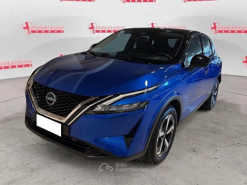 Usata Nissan Qashqai N-Connecta 140 CV (102 kW) 2022 Blu/azzurro SUV