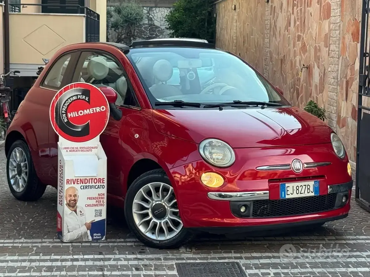 Usata Fiat 500C Rock 85 CV (62 kW) 2011 Cabrio