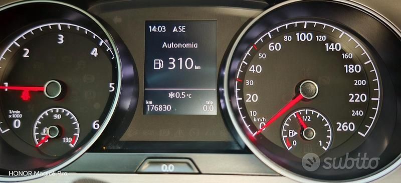 Usata VW Golf VII 2014 Bianco Utilitaria