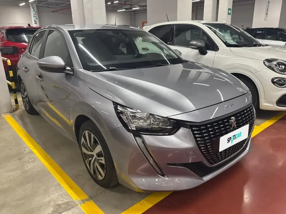 Usata Peugeot 208 Active 101 CV (74 kW) 2020 Grigio Utilitaria
