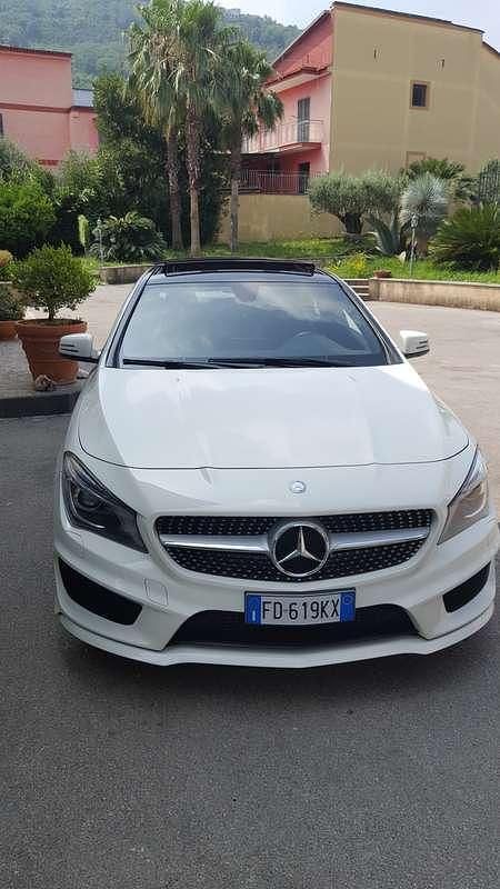 Usata Mercedes CLA180 Premium 109 CV (80 kW) 2016 Bianco Berlina