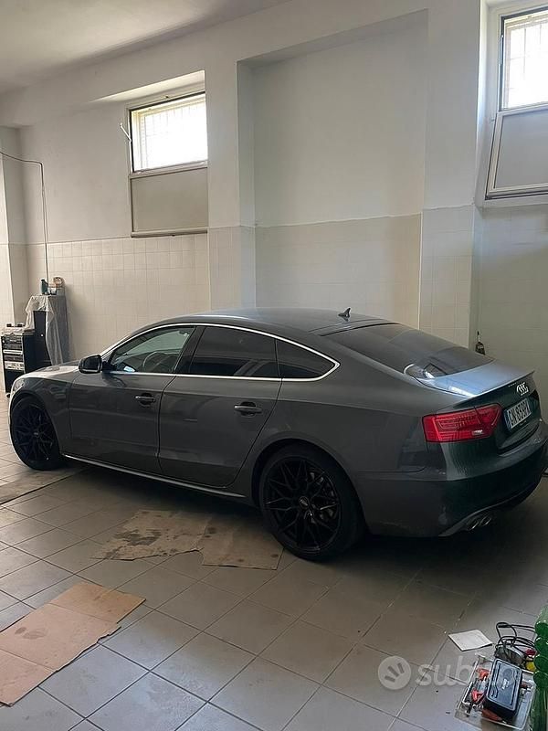 Usata Audi A5 S-Line 150 CV (110 kW) 2015 Grigio Berlina