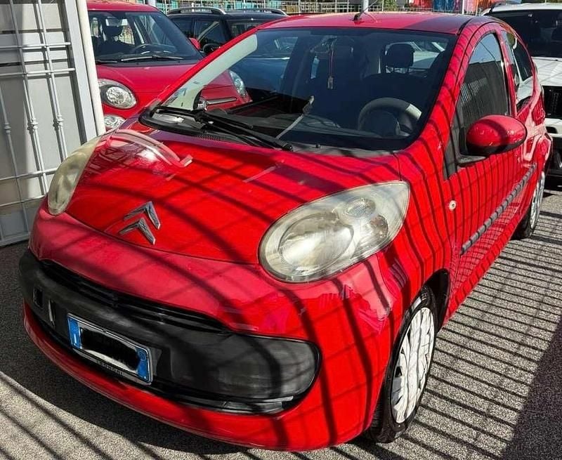 Usata Citroën C1 68 CV (50 kW) 2007 Rosso Utilitaria