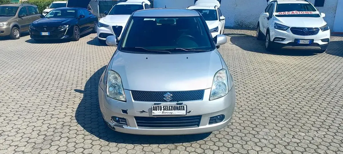 Usata Suzuki Swift GL 92 CV (67 kW) 2008 Grigio Utilitaria