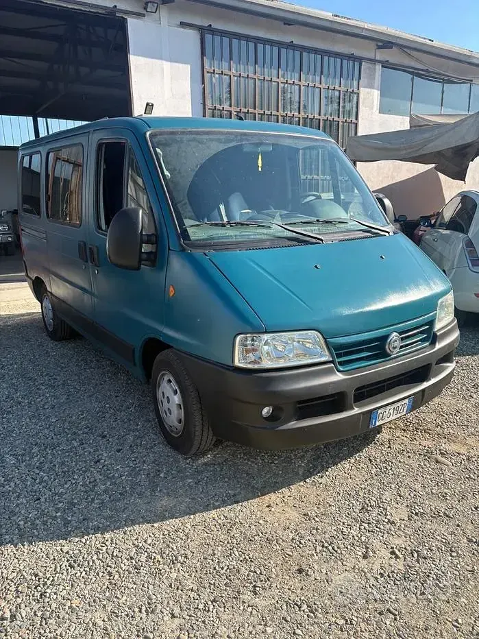 Usata Fiat Ducato 127 CV (93 kW) 2002 Verde Furgone