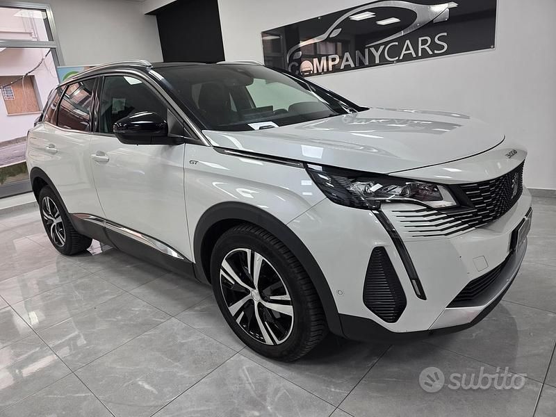 Bianco Usata 2021 Peugeot 3008 GT Station wagon | 19.499 € (Buon prezzo) - Immagine 1/4