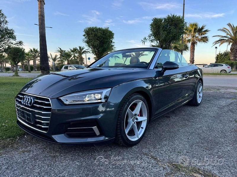 Gray Usata 2018 Audi A5 Sport Cabrio | 22.950 € (Super prezzo) - Immagine 1/4