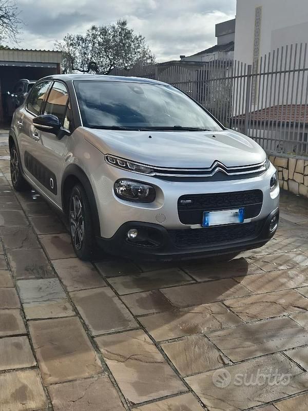 Usata Citroën C3 Shine 82 CV (60 kW) 2017 Grigio Berlina