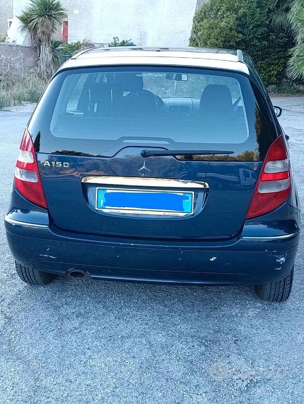 Usata Mercedes A150 95 CV (69 kW) 2005 Blu Utilitaria