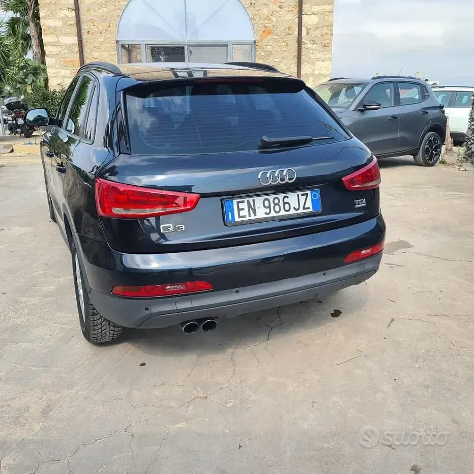Usata Audi Q3 Advanced 177 CV (130 kW) 2012 Nero SUV