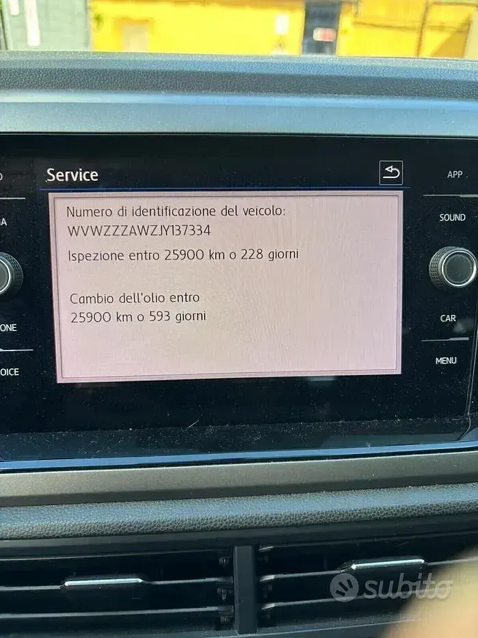 Usata VW Polo 65 CV (47 kW) 2018 Bianco Utilitaria