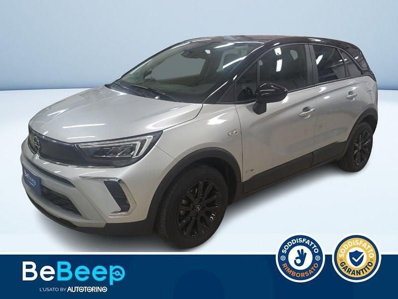 Usata Opel Crossland X Design & Tech 110 CV (80 kW) 2023 Argento metallizzato SUV