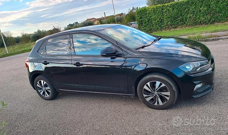 Usata VW Polo 95 CV (69 kW) 2018 Nero Berlina
