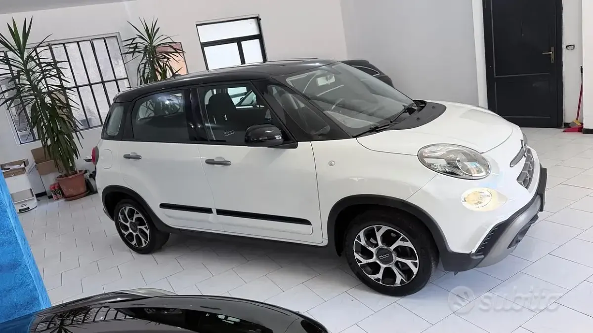 Usata Fiat 500L Cross 95 CV (69 kW) 2020 Bianco Monovolume