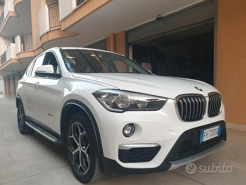 Usata BMW X1 150 CV (110 kW) 2017 Bianco SUV