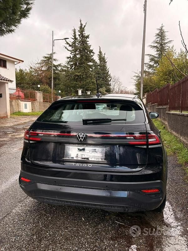 Usata VW Taigo Life 95 CV (69 kW) 2022 Nero SUV