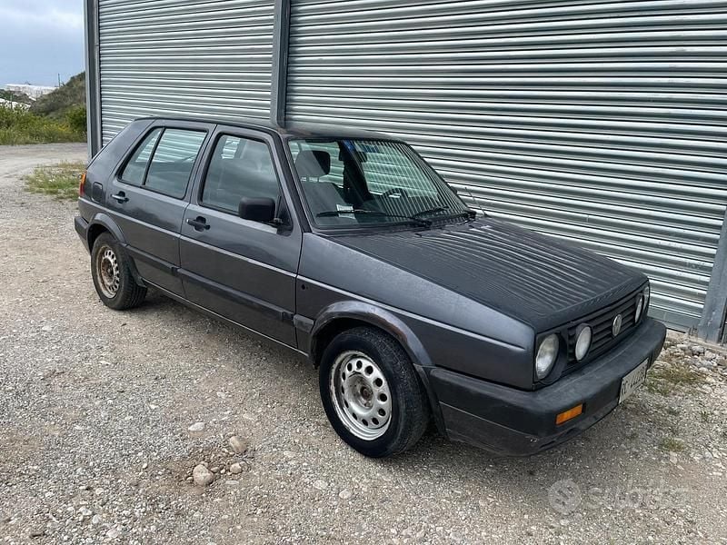 Usata VW Golf II 1990 Grigio Utilitaria