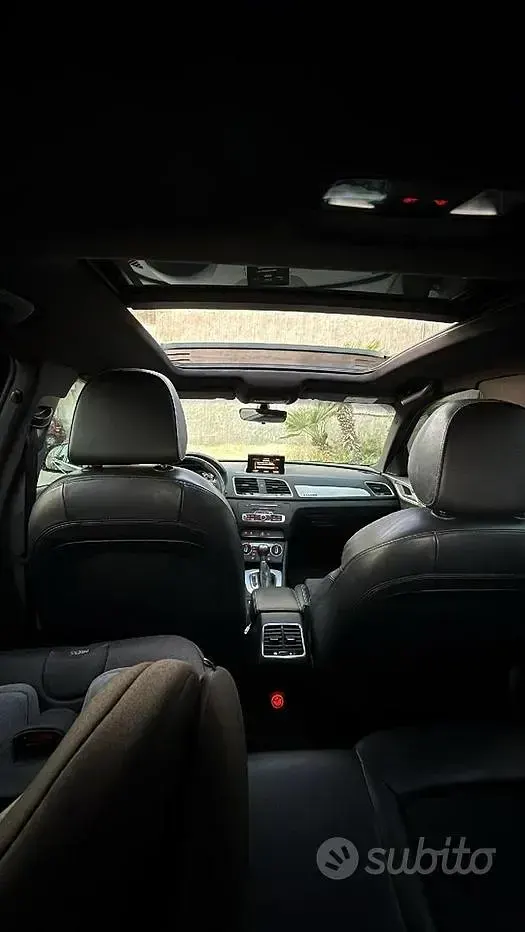 Usata Audi Q3 Exclusive 150 CV (110 kW) 2015 Nero SUV
