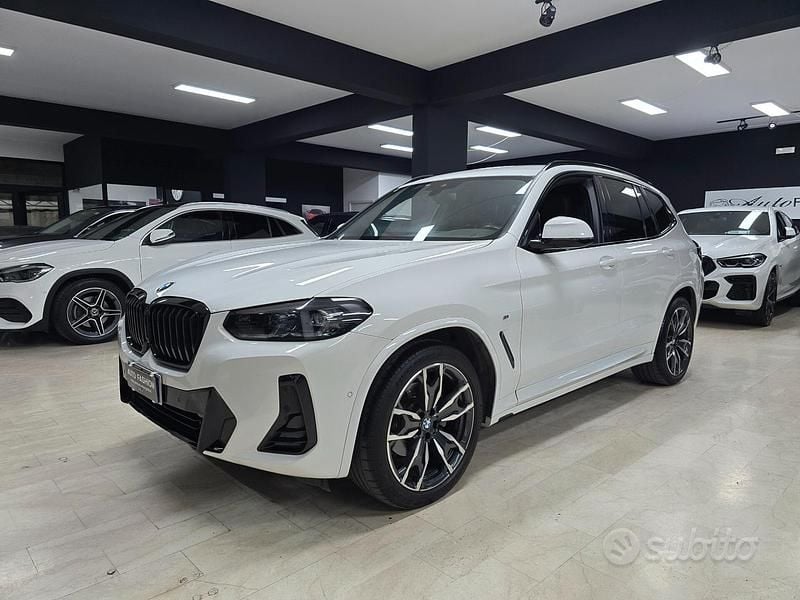 Bianco Usata 2022 BMW X3 M Sport SUV | 35.500 € (Buon prezzo) - Immagine 1/4