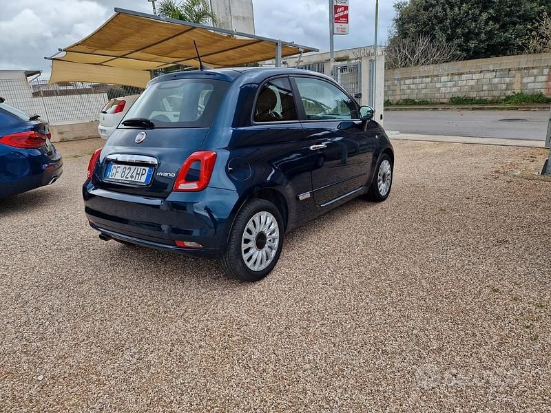 Usata Fiat 500C Dolcevita 69 CV (50 kW) 2021 Blu Cabrio