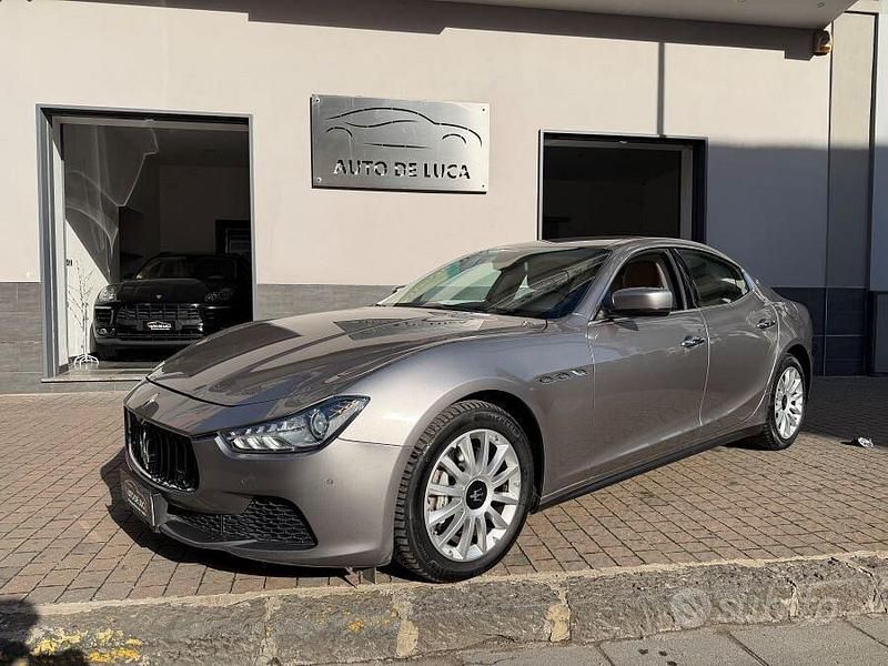 Usata Maserati Ghibli 249 CV (183 kW) 2015 Nero Berlina