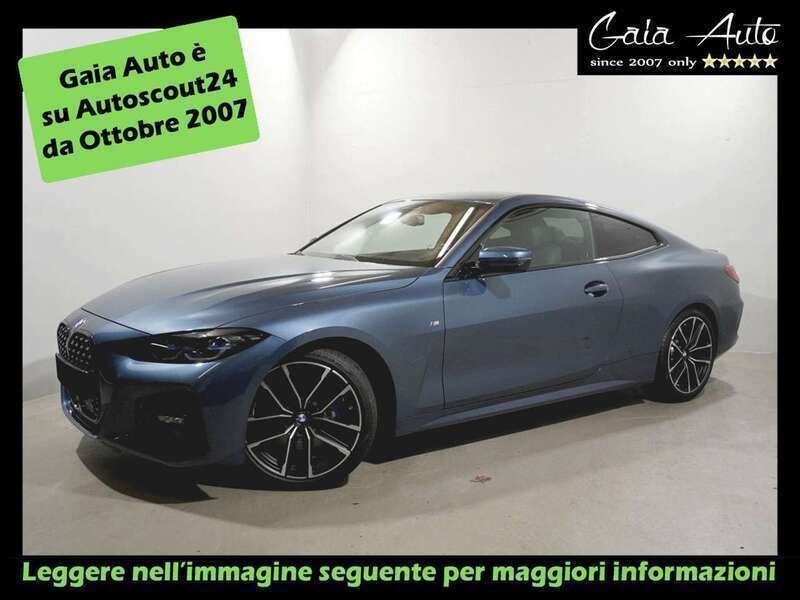 Usata BMW 420 M Sport 184 CV (135 kW) 2022 Blu/azzurro Coupé