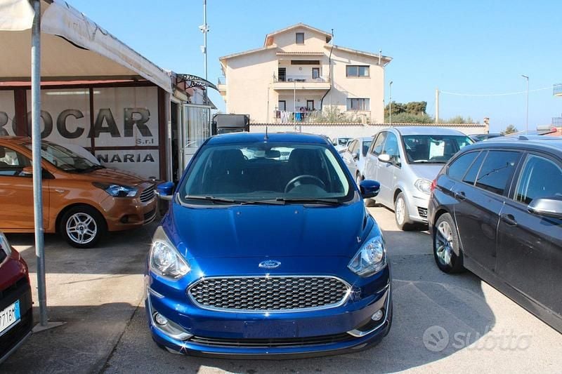 Usata Ford Ka Plus 86 CV (63 kW) 2019 Blu Utilitaria
