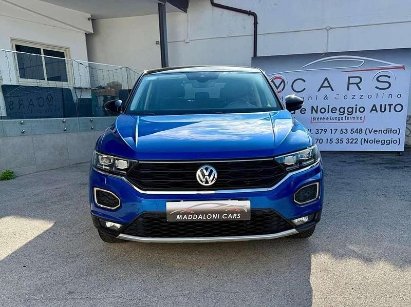 Usata VW T-Roc Style 116 CV (85 kW) 2018 Blu/azzurro SUV