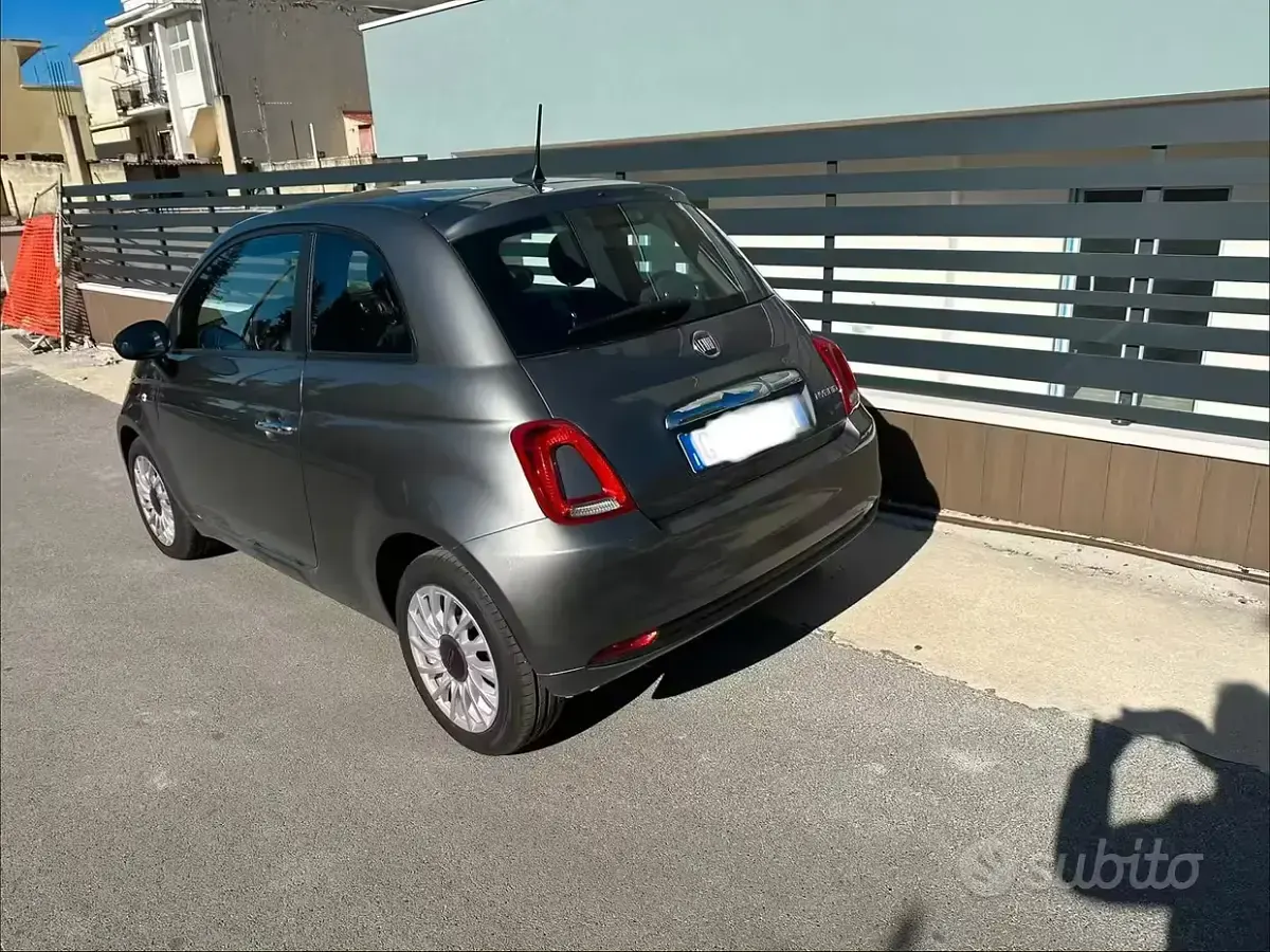 Usata Fiat 500 70 CV (51 kW) 2022 Grigio Utilitaria