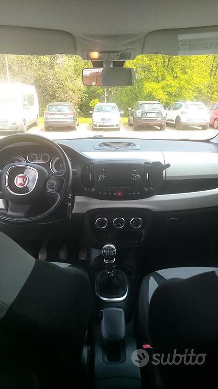 Usata Fiat 500L 80 CV (58 kW) 2014 Bianco Monovolume