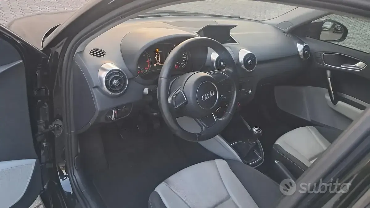 Usata Audi A1 Ambition 90 CV (66 kW) 2013 Nero Utilitaria