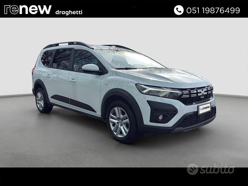 Gebraucht Dacia Jogger Expression 101 PS (74 kW) 2023 Weiß Van / Kleinbus